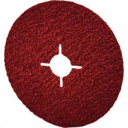 Disque fibre CE TopTaille D.125mm K.120 Superreg.VA.Alu.VSM (Par 50)