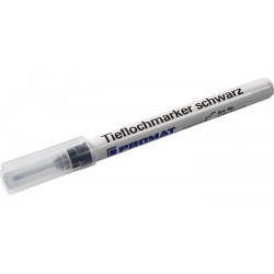 Marqueur pour trous profonds, ligne noire B.1.0mm pointe conique PROMAT (Par 12)