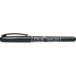 Marqueur permanent Pica CLASSIC ligne noire B.0.7mm pointe conique PICA (Par 10)