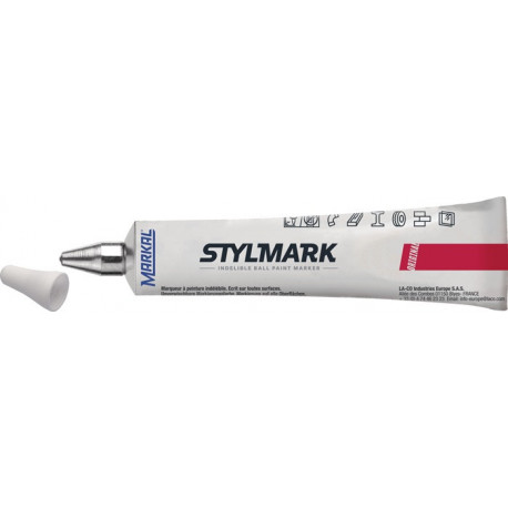 Pâte de marquage STYLMARK ORIGINAL blanc tube 50ml MARKAL