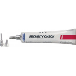 Vernis à visser SECURITY CHECK rouge tube 50ml MARKAL