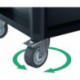 Servante d'atelier 9700 Tool Rebel L785xP709xH1020mm 1000kg 7 tiroirs 78 pièces.WERA