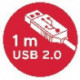 Tischsteckdose 16 A 230 V Steckd.4 1.8m H05VV-F 3G 1.5 mm² BRENNENSTUHL