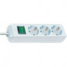 Multiprise Eco Line 16 A 250 V Steckd.3 avec Interrupteur 1.5m H05VV-F 3x1.5 mm²