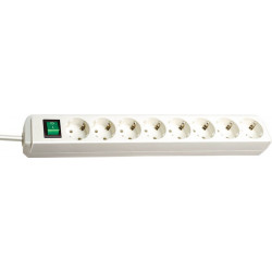 Multiprise Eco Line 16 A 250 V Steckd.8 3m H05VV-F 3x1.5 mm² BRENNENSTUHL