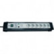 Multiprise 10 A 250 V Steckd.6 3m H05VV-F 3x1.5 mm² BRENNENSTUHL