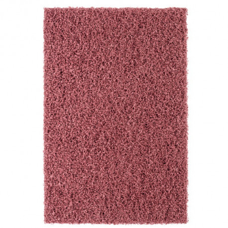 Pad à main POLINOX L224xl154 mm très grossier 80 brun rouge PFERD