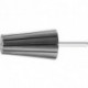 Porte-manchons abrasifs D36xH60 mm conique D. de la tige 6 mm PFERD