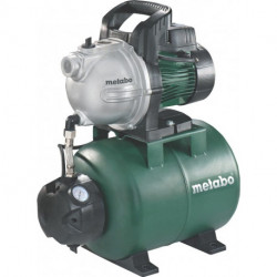 Surpresseur HWW 4000/25 G 4 000 l/h 46 m 8 m 1 100 W acier 24 l METABO