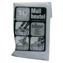 Lot de chiffons de nettoyage et chiffons de nettoyage pour support Sacs support de sol 1 porte 10 sacs poubelle 1 support