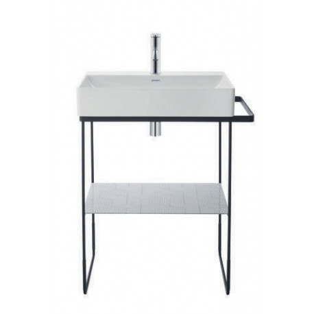 Insert en verre DU dans les consoles métalliques DuraSquare 003115+16 Cubic line