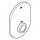 Rosace Grohe 49011 chromé