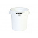 Fût polyvalent blanc 38 l PE D. extérieur 400xH435 mm RUBBERMAID