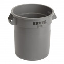 Fût polyvalent gris 38 l PE D. extérieur 400xH435 mm RUBBERMAID