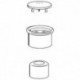 Bouton interrupteur GROHE chromé 