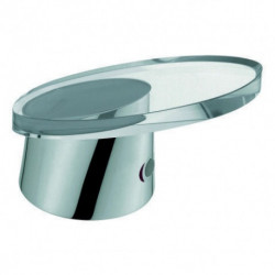 Tête de levier TARON pour Taron mitigeur chromé /clear crystal