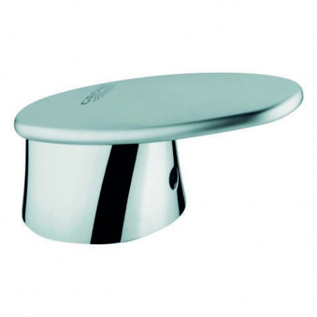 Tête de levier TARON Br u FMS chromé /ma-chr