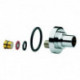 Raccord à vis Grohe ATRIO f Therm Wan/Br AP chromé 