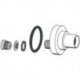 Raccord à vis Grohe ATRIO f Therm Wan/Br AP chromé 