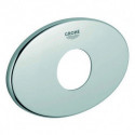 Rosace Grohe chromé 