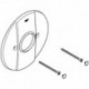 Rosace Grohe pour THM-Zentral-Batt Grohtherm2000 chromé 