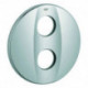 Rosace Grohe pour FMS Grohtherm3000 chromé 