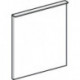 Porte en blanc. pour iCon xs WTU 840037 