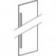 Porte en blanc pour iCon Armoire haute 840000
