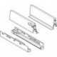 Rails coulissants 400mm pour myDay Placards