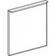 Porte en noir pour Citterio WTU 835146