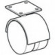 Roulette GE avec frein pour tabouret Renova Nr.1 ​​​​Confort / Silk