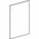 Porte en gris/Comprimo Armoire 862251 