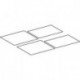 Tapis antidérapant (2 unités) pour WTU 807220