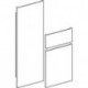 Ensemble avant orme. Renova Nr.1 Plan Armoire haute. Model 869002