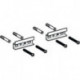 Kit de montage de plaque de suspension GE pour toutes les armoires de toilette Acanto