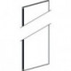 Porte sable Acanto. Armoire haute plat pour Art.-Nr.: 500.637.JL.2