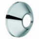 Rosace murale 440026 pour mitigeurs muraux apparents chrome EICHELBERG 