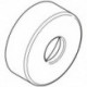 Vis rosace metal 440424 chrome EICHELBERG