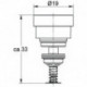 Déviateur 440427 pour mitigeur de bain monocommande chromé GROHE