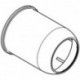 Douille extérieure 440431 pour cartouche cachée 40 chrome