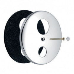 Rosace murale 440433 pour mitigeur de bain à encastrer MultiFlow chrome