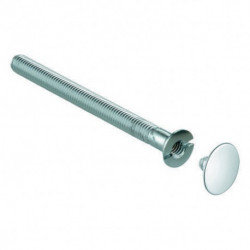 Vis à tête bombée EICHELBERG 440034 pour mitigeurs bain/douche à encastrer chrome