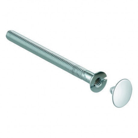 Vis à tête bombée EICHELBERG 440034 pour mitigeurs bain/douche à encastrer chrome