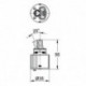 Cartouche céramique EICHELBERG 440435 35mm avec fonction Ecom