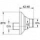 Raccord en S 44045026 Grohe EICHELBERG chromé GROHE