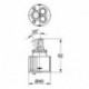 Cartouche céramique EICHELBERG 440465 avec fonction Ecom
