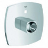 Rosace Grohe chromé 