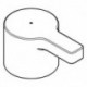 Poignée GROHE 48109 Markierung rouge chromé