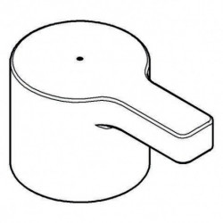 Poignée GROHE 48109 Markierung rouge chromé
