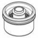Mousseur GROHE48196 acier